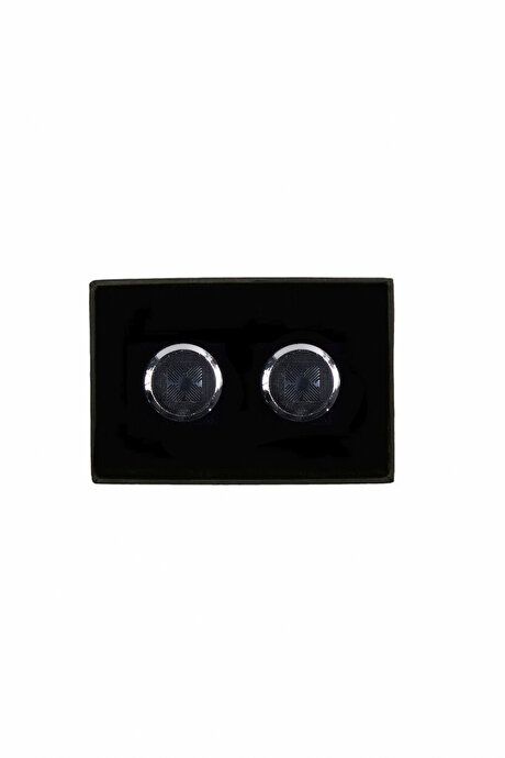 Metal Gray-Black Cufflink 4A3824200017GSY