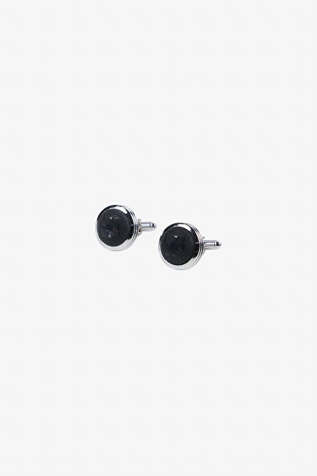 Metal Gray-Black Cufflink 4A3824200017GSY