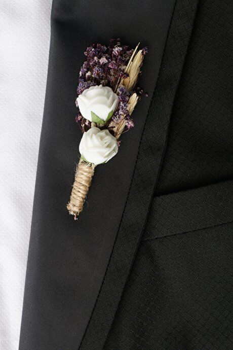 Classic PURPLE BEige Boutonniere 4A412222200008MOB