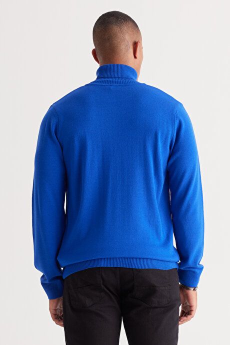 Standard Fit Non-Pilling Full Turtleneck Saks Sweater 4A4922100004SKS