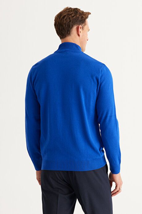 Non-Pilling Anti-Pilling Standard Fit Regular Fit Half Turtleneck Saks Sweater 4A4923100005SKS