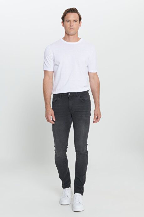 Extra Slim Fit Slim Fit Slim Fit R_ss Cotton Stretch Jean Jeans Anthracite Denim Pants ET0100000003ATR