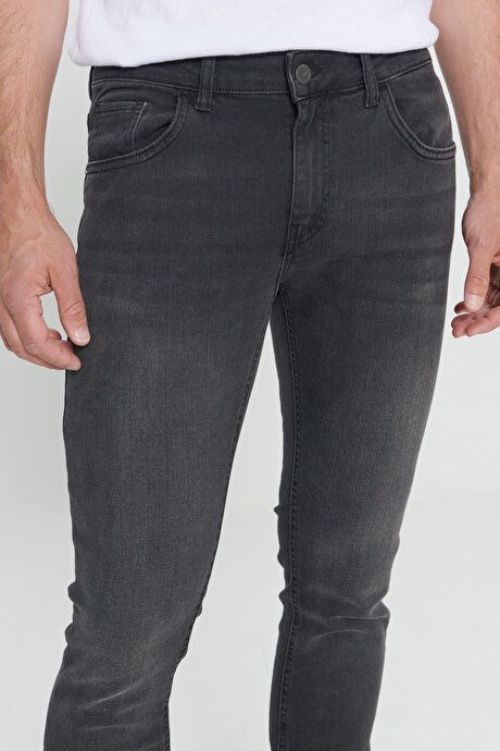 Extra Slim Fit Slim Fit Slim Fit R_ss Cotton Stretch Jean Jeans Anthracite Denim Pants ET0100000003ATR