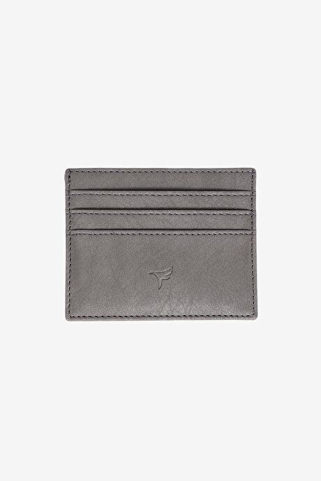 Patternless Anthracite Card Holder ET152320000003ATR