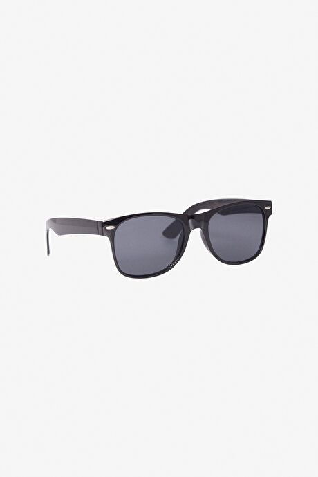 UV 400 Protection Bone Black Sunglasses ET1625100003SYH