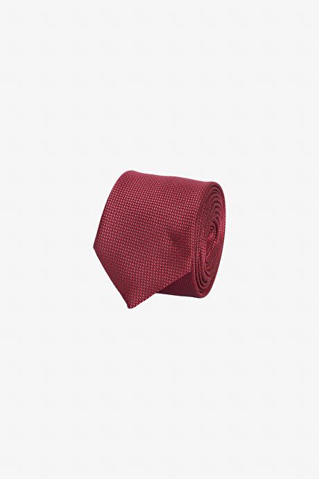 Patterned Burgundy Tie ET2125100004BRD