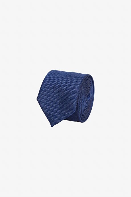 Patterned Navy Blue Tie ET2125100004LAC