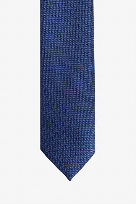 Patterned Navy Blue Tie ET2125100004LAC