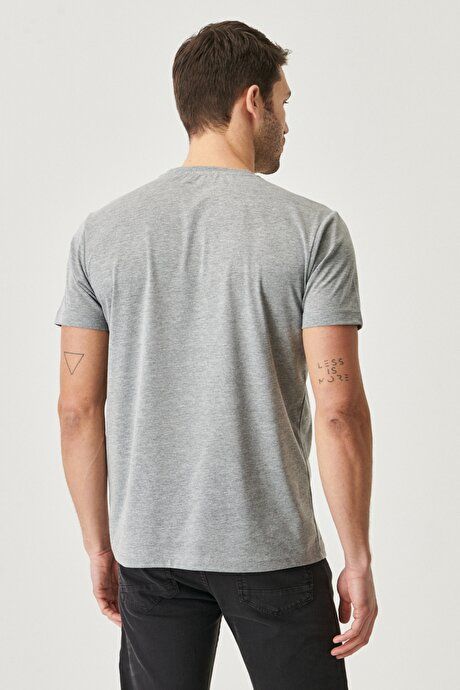 Slim Fit Slim Fit Crew Neck 2-Pack Anthracite-Dark Gray T-Shirt Pack ET4820200030K82