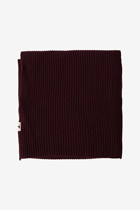 Windproof Warm Sweater Scarf-Beanie Burgundy Set ET9724100001BRD