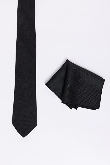 Tie-Handkerchief Black Set YDA210000005SYH