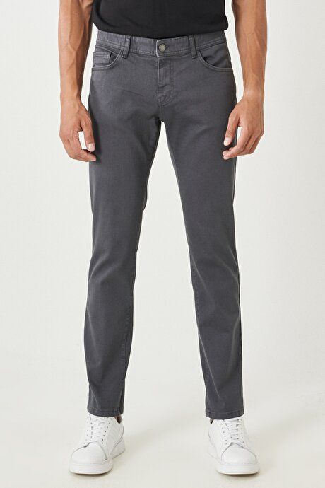 360 Degree Stretchy Comfortable Slim Fit Anthracite Pants 4A1400000002ATR