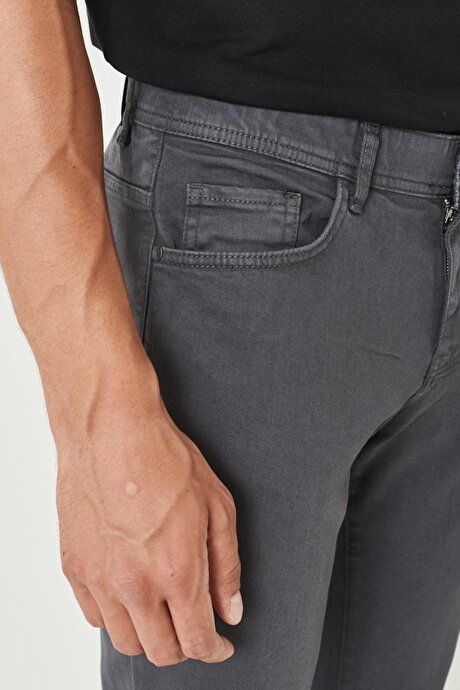 360 Degree Stretchy Comfortable Slim Fit Anthracite Pants 4A1400000002ATR