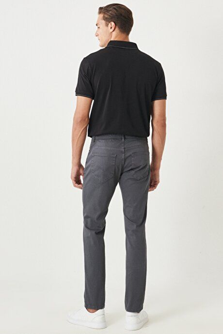 360 Degree Stretchy Comfortable Slim Fit Anthracite Pants 4A1400000002ATR