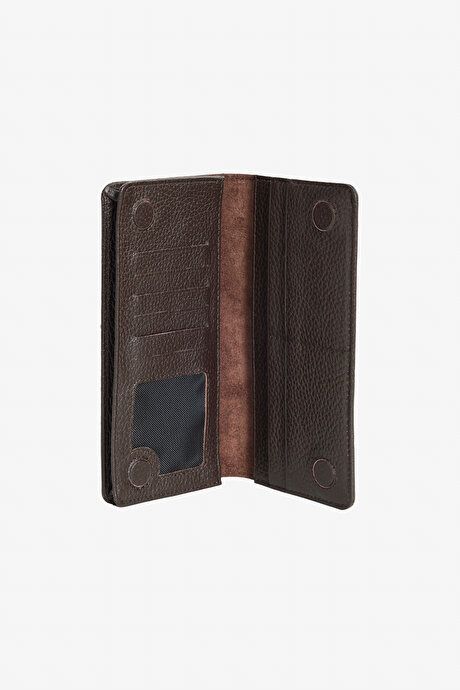 100% Genuine Leather Brown Wallet 4A1525100004KHV