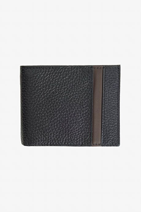 100% Genuine Leather Black Wallet 4A1525100006SYH