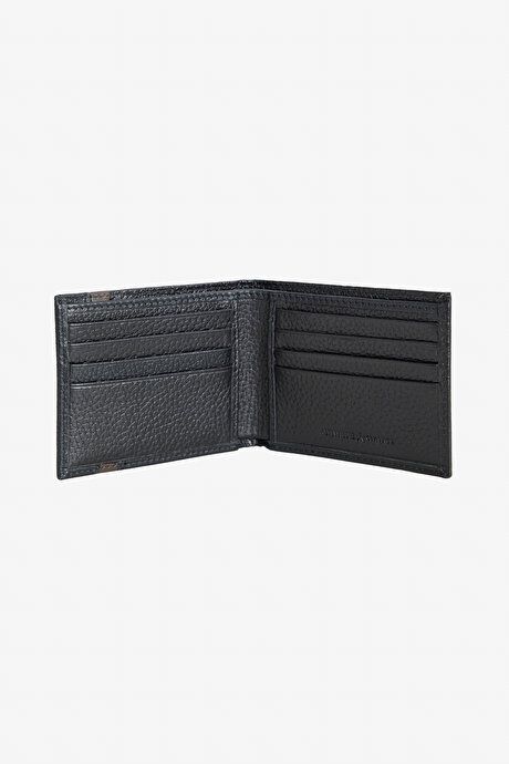 100% Genuine Leather Black Wallet 4A1525100006SYH