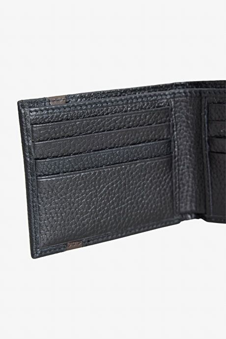 100% Genuine Leather Black Wallet 4A1525100006SYH