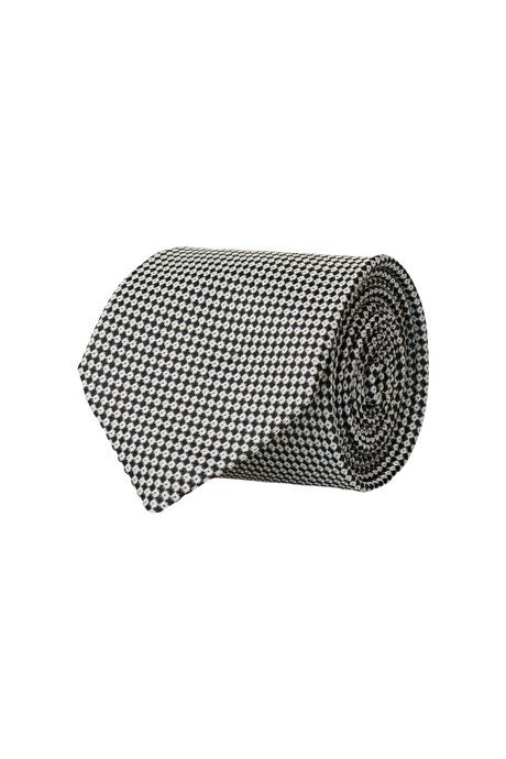 Patterned Classic Gray-Black Tie 4A2122200023GSY