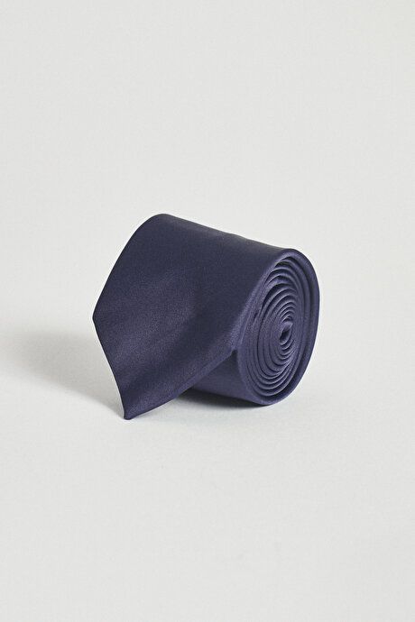 Navy Blue Tie without Pattern 4A2123100001LAC