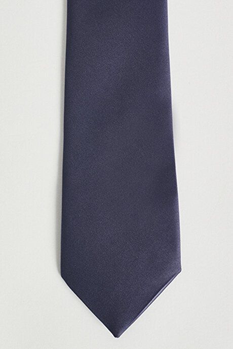 Navy Blue Tie without Pattern 4A2123100001LAC