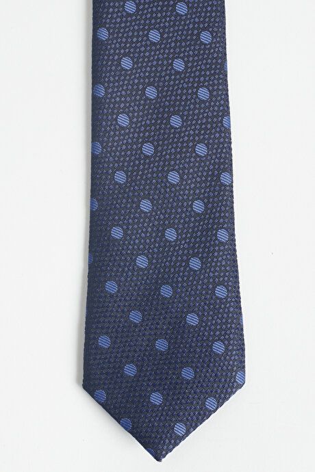 Patterned Anthracite-Blue Tie 4A2123100016ATM