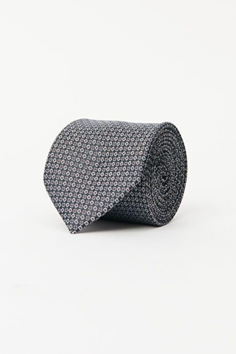 Patterned Anthracite-Gray Tie 4A2123100021ATG