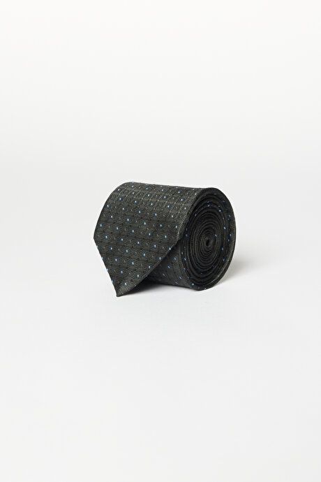 Patterned Anthracite-Indigo Tie 4A2123100052ATO