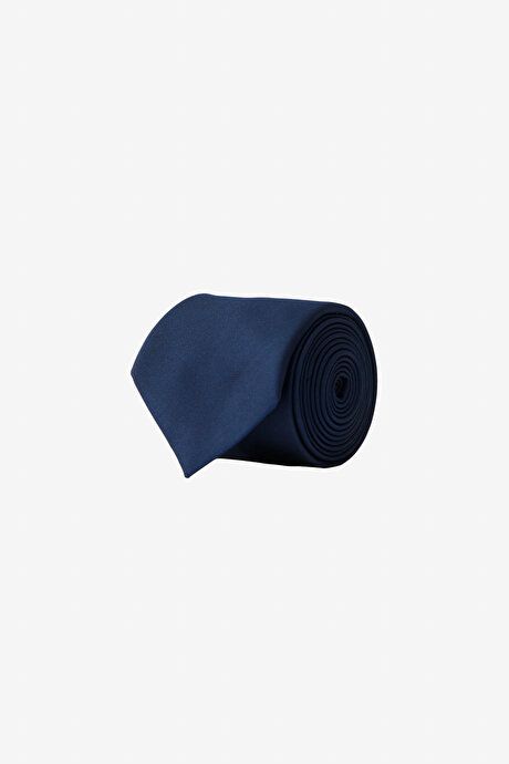 Patterned Navy Blue Tie 4A2123200302LAC