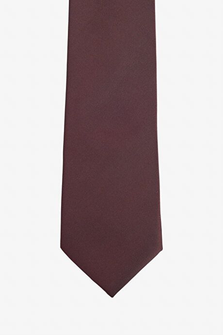 Patterned Burgundy Tie 4A212320030303BRD