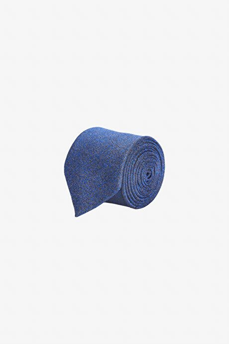 Patterned Navy Blue Tie 4A2123200316LAC