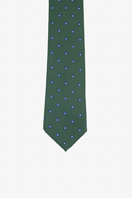 Patterned GREEN BLUE WHITE Tie 4A2123200318YMB