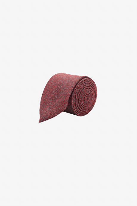 Patterned Red-Grey Tie 4A2123200322KIG