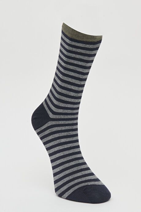 Single Bambulu Socket Navy-Grey Socks 4A2523100022LAG