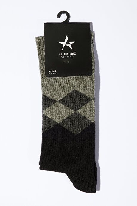 Single Bambulu Socket Black-Gray Socks 4A2523100023syg