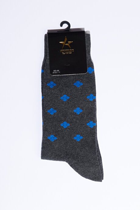 Single Bambulu Socket Anthracite-Sax Socks 4A2523100031ASK