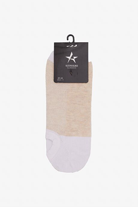 Single Bambulu Sneaker White-Beige Socks 4A2523200022BZB