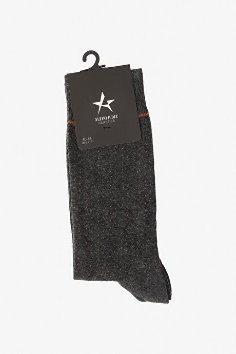 Patterned Bambulu Socket Anthracite-Tile Socks 4A2524100031AKT