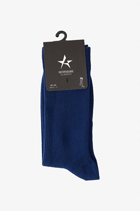 Single Dark Blue Socks 4A2524100205KMV