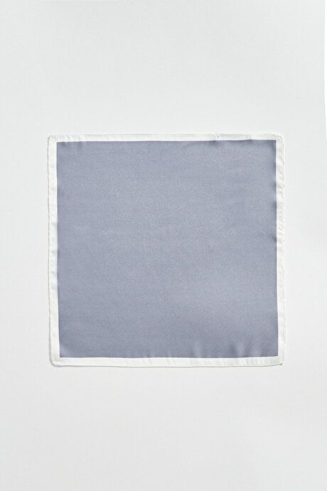 Patternless Gray Handkerchief 4A2923100001GRI