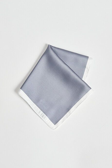 Patternless Gray Handkerchief 4A2923100001GRI