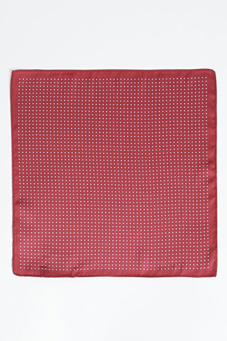 Patterned Burgundy Handkerchief 4A2923100016BRD