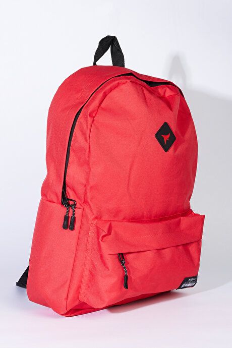 School- Red Backpack with Logo 4A362323200011KIR