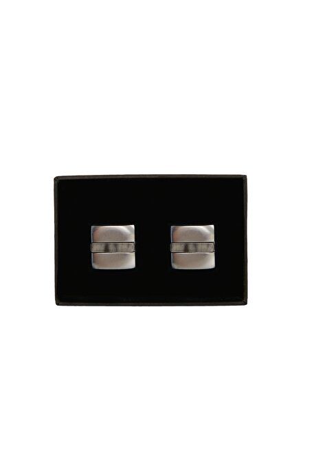 Metal Black-Grey Cufflink 4A3821200034syg