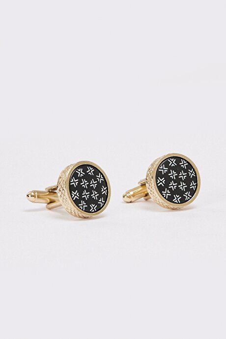 Metal Gold Cufflink 4A3821200036ALT