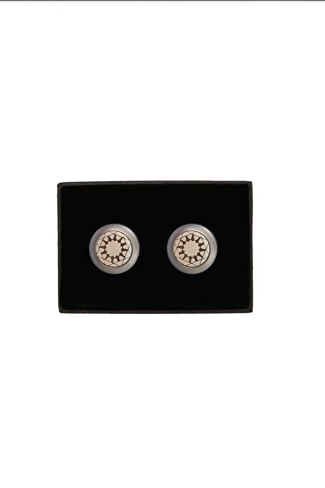 Metal Gray Cufflink 4A3821200037GRI