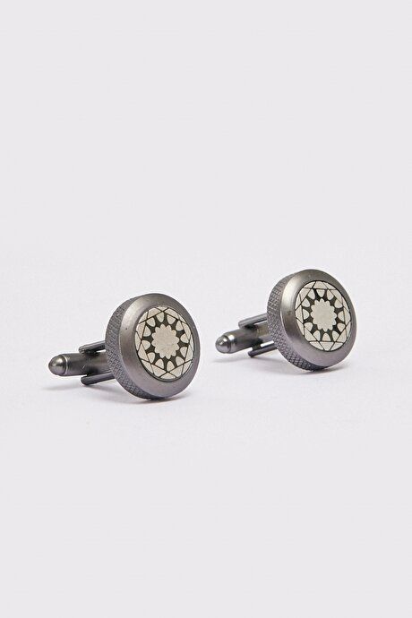 Metal Gray Cufflink 4A3821200037GRI