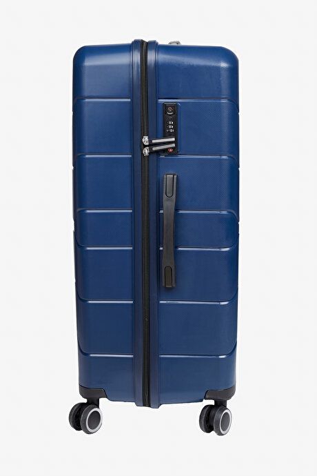 Medium Navy Blue Suitcase 4A462525100054LAC