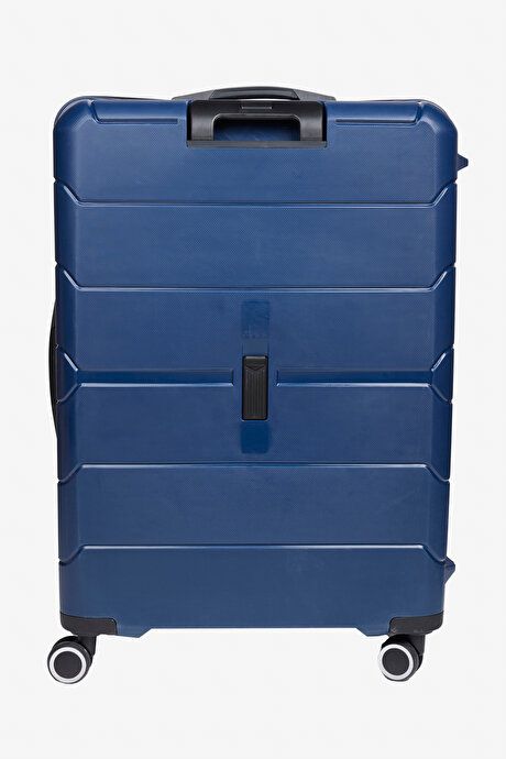 Medium Navy Blue Suitcase 4A462525100054LAC