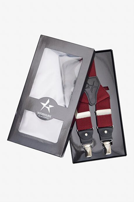 Burgundy Trouser Hanger with Special Gift Box 4A552424200004BRD